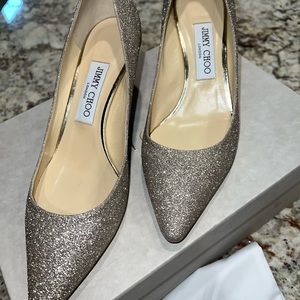 Jimmy Choo Rome 60 Platinum Ice